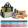 Recyclable Friendly Thermal Insulated Breast Milk Food Delivery Cooler Bag Double Layer Outdoor Cooler Bags Thermal Insulation