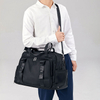 Custom Travel Duffle Bag with Wet Pocket for Men Women Sports Tote Gym Bag Waterproof Shoulder Weekender Overnight Bag