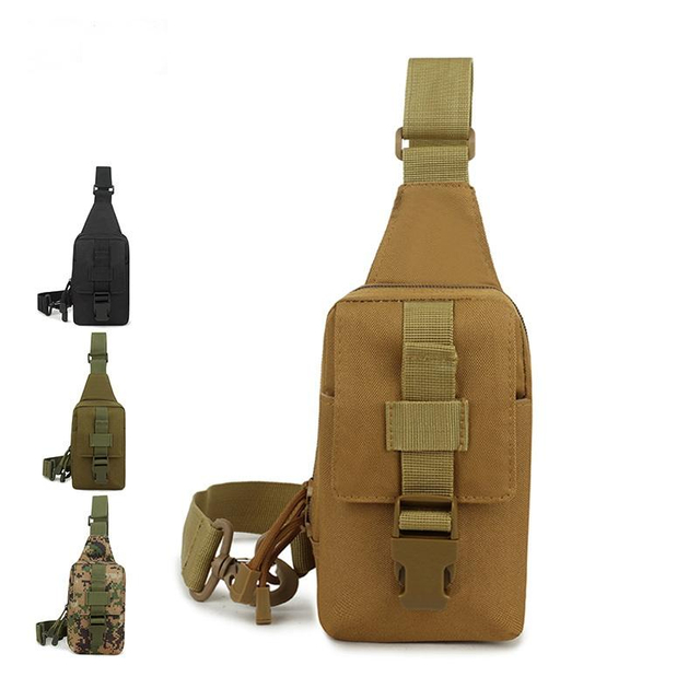 Outdoor Leisure Sports Mountaineering Diagonal Hanging Single Shoulder Camouflage Chest Bag