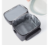 Double Deck PEVA Hot Sealed Leakproof Thermal Lunch Ice Bag Cooler for Picnic Working Wholesale Insulated Cooler Bags