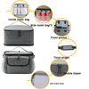 Custom multifunctional waterproof outdoor picnic portable double layer removable thermal preservation cooler bag