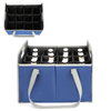 Custom Oxford Cloth Beer Refrigerated Storage Box Coke Cold Wine Bag Multi-grid Beverage Frame Car Bag