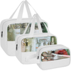 PU/PVC Waterproof Beauty Makeup Cosmetic Zipper Bag Travel Toiletry Make Up Kit Bags with Personal Logo