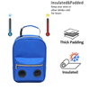 Insulated Lunch Box Bag for Men Women Adults Large Insulated Tote Cooler Bag with Speaker Insulated Foil Bag