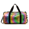 Metallic Private Label Duffel Gym Sports Weekender Bag for Woman Fitness Duffle Waterproof Holographic Weekend Bag