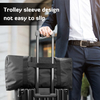 Large Capacity 600D Oxford Weekender Travel Bag Waterproof with Trolley Sleeve Unisex Custom Sports Duffle Bag