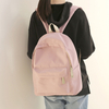 Custom Recycled Girls Backpack Bag Lightweight Casual Daypack School Bookbag for College