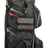 Multi Zippered Pockets Sport Golf Ball Tees Organizer Pouch Bag Clip Hook to Bags Golf Ball Pouch Bag