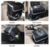 Easy To Install Car Accessories Leakproof Car Trash Can with Lid Portable SUV Backseat Car Trash Can Organizer