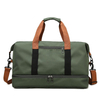 Gym Duffel Bags with Shoe Compartment Heavy Duty Zipper Weekender Overnight Sports Travel Duffle Bag