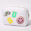New Designer Wholesale Men Women Travel Size Toiletry Bag Makeup Private Label Cute Pouch for Cosmetics