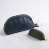 Waterproof Toilet Pouch Wash Bag Travel Women Mens Leather Toiletry Bag Small Cosmetic Bag