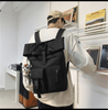 Soft Strap Large Capacity Designer High Quality Water Resistance Nylon Gym Sport Rolltop Backpack Bag for Woman Men Back Pack