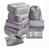 Travel Storage Packing Cubes Custom Printed Designs Compression Packing Cubes for Luggage Suitcase