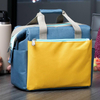 Custom Logo Reusable School Lunch Tote Bag Waterproof Aluminum Foil Thermal Insulated Bag Office Picnic Meal Prep Cooler Bag