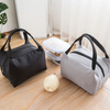 Dual compartment portable custom logo water resistance insulated picnic bag thermal insulation fabric for cooler bags