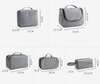 Customized RPET Plain Pouch Bag Custom Logo Make Up Toilet Cosmetic Bag Travel Makeup Case Pouch with Zipper