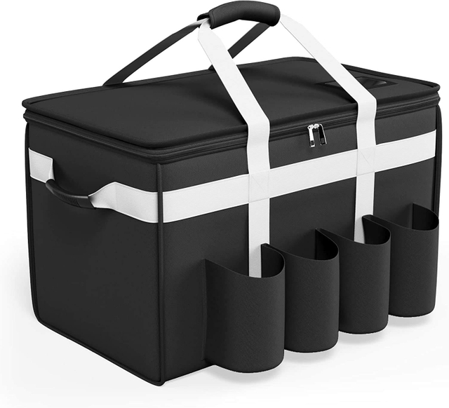 Insulated Food Delivery Bag with Cup Holders High Quality Hot Cold food delivery doordash bag