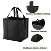 Promotional Reusable Reinforced Handle Recyclable Grocery Shopping Bag Carrier Non Woven Shopping Bag for Girls