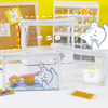 Cheap Transparent Student Pencil Case Clear Girls Waterproof Pattern Pouch Cute Makeup Pouch PVC Cosmetic Bag