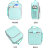 Waterproof easy clean children thermal lunch box thermo insulation aluminium insulated cooler kids lunch bag for school