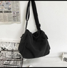 High Quality Sling Crossbody Bag with Shoulder Strap Reusable Shopping Messenger Bag Durable Canvas Cotton Tote Bag