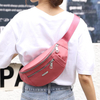 Custom Print Zipper Closure Durable Oxford Waist Bags Waterproof Sturdy Daily Use Fanny Pack with Multi Pockets