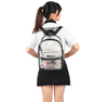 Custom Clear Backpack Bag Transparent Daypack Waterproof See Through Bookbag Clear Mini PVC Backpacks for Kids Girls