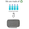 Eco Friendly RPET Material RFID Blocking Travel Document Wallet Recycled Passport Holder