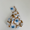 Lovely Printing Wrist Knot Bag Small Ladies Wallet Handbag Lightweight Fashion Purse Hand Bag