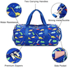 Portable Waterproof Sublimation Kisa Overnight Bags Large Sport Duffel Dance Sport Children Sleepover Duffle Bag