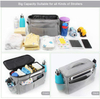 Large Capacity Custom Travel Walking Waterproof Insulated Baby Stroller Organizer Bags Diaper Storage Bag with Adjustable strap