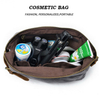 Waterproof Canvas Cosmetic Storage Bag Custom Beauty Cosmetic Make Up Toiletry Bags