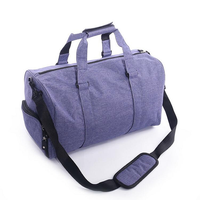 High Quality Oxford Sport Bags for Gym Travel Waterproof Travel Bags for Men with Shoe Compartment Custom Duffle Bag
