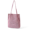 2022 Cartoon Rabbit Carrot Women\'s Shopping Bags Embroidery Custom Handbags with Logo Fashions Corduroy Tote Bag