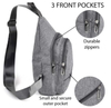 New Fashion Mens Chest Bag Single Shoulder Crossbody Sling Chest Cross Body Bag for Women Men Kids