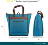 Reusable Fashion Grocery Camping Freezing Food Bags PEVA Thermal Tote Insulted Foods Drinks Ice Thermal Cooler Bags Portable