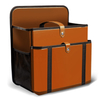 Multi Pocket Foldable Car Backseat Leather Storage Organizer Cup Holder Travel Car Trunk Organizer Box Large