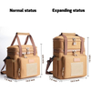 New Large Capacity Hot Selling Aluminium Foil Insulated Thermal Lunch Bag Outdoor Camping Waterproof Picnic Cooler Bag