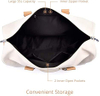 Canvas Weekender Duffle Bag Women Luxury Overnight Carry On Luggage Travel Beach Gym Tote Bag with Shoe Compartment