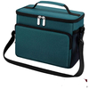 Custom Leakproof Reusable Insulated Cooler Lunch Bag Office Work Picnic Hiking Beach Lunch Box Organizer for Women