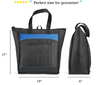 Waterproof Large Capacity Ice Cooling Grocery Bags EPE Foam Thermal Insulated Tote Bag Zip Cooler Shopping Bag