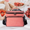 Portable Custom Logo Large Picnic Bag Wine Bottle Food Thermal Lunch Tote Bag Insulated Cooler Bags for Wholesale