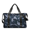 Custom Overnight Weekend Bags with Shoulder Straps Mens Camo Travel Duffel Bag with Luggage Sleeve Shoulder Overnight Tote Bag