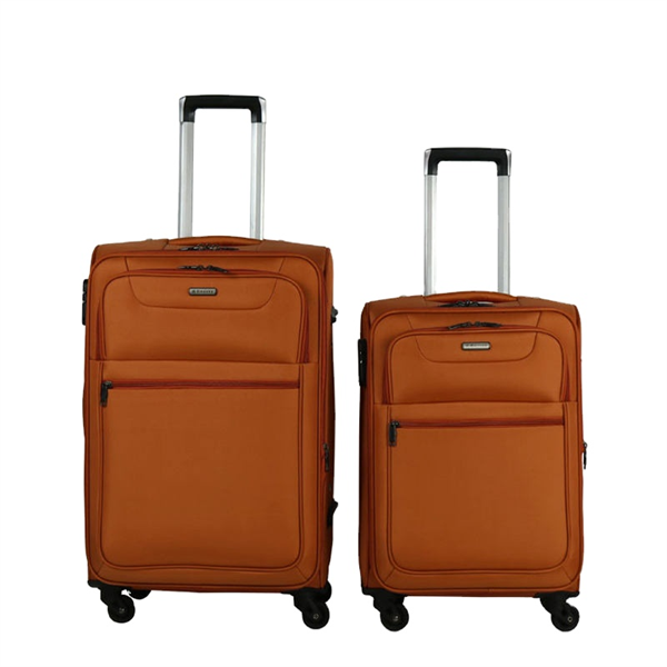 Wholesale Polyester Suitcase 20 24 Traveling Trolly Bag Men Luggage