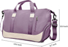 Fitness Sport Gym Bag with Wet Pocket Weekend Getaway Overnight Duffel Bag Women Purple Duffle Bags Travel