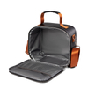 New Design Luxury PU Leather Custom Logo Waterproof Insulated Cooler Bags Fashion Lunch Tote