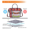 Durable Large Lunch Box Container Women Insulated Thermal Cooler Bag For Work Picnic