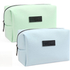 Pu Leather Travel Cosmetic Bag Makeup Pouch Portable Versatile Zipper Pouch for Women