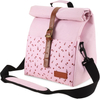 Adjustable Shoulder Strap Printing Insulated Rolltop Lunch Bag Multi-Pocket For Work Office Picnic Outdoor Lunch Cooler Bag